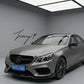 Gloss black front lip for Mercedes E Class W207 C207
