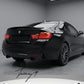 BMW 4 Series F32 gloss black M4 M Sport rear boot spoiler lip
