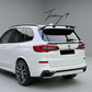BMW X5 G05 X5M F95 M50 2018+ gloss black rear roof M Performance spoiler wing
