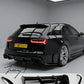 Audi RS6 C7 Avant 3 piece rear diffuser high gloss finish sleek sporty rear styling
