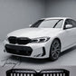 Black OEM kidney grille upgrade for BMW G20 3 Series front bumper styling