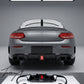Mercedes C Class W205 C63 Coupe AMG Line rear F1 style diffuser gloss black sporty design