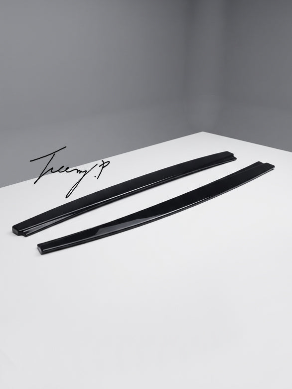 BMW 1 Series F20 F21 2011-2015 gloss black M Performance style side skirts