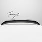 Gloss black rear high kick ducktail PSM boot spoiler for BMW 5 Series M5 E60 2003 to 2010
