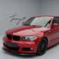 Carbon fibre front splitter lip for BMW 1 Series E82 E88 M Sport 2007 to 2013
