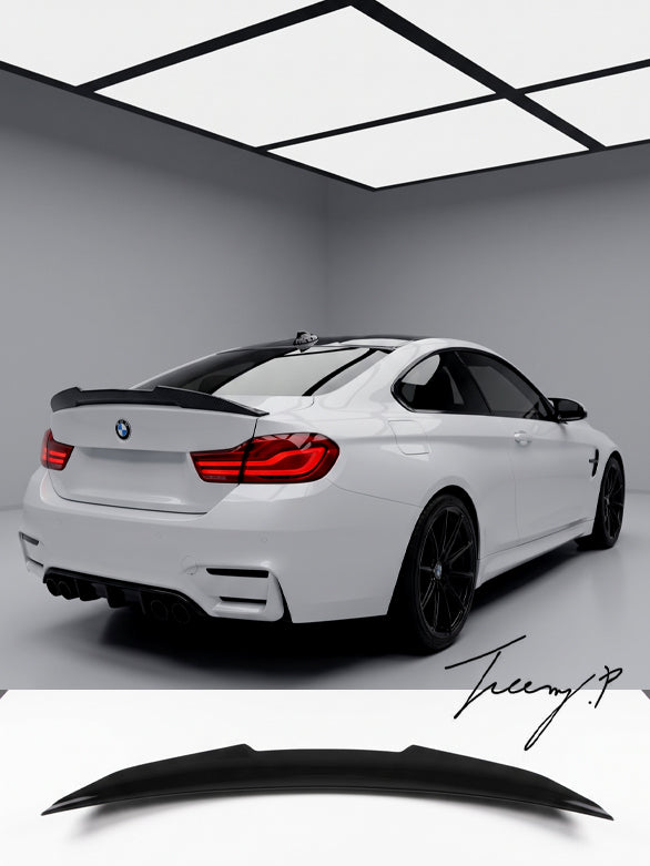 BMW F36 Gran Coupe Gloss Black Rear Boot Spoiler
