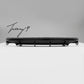 Mercedes Benz CLA Class CLA45 AMG style gloss black rear bumper diffuser 2013 and newer