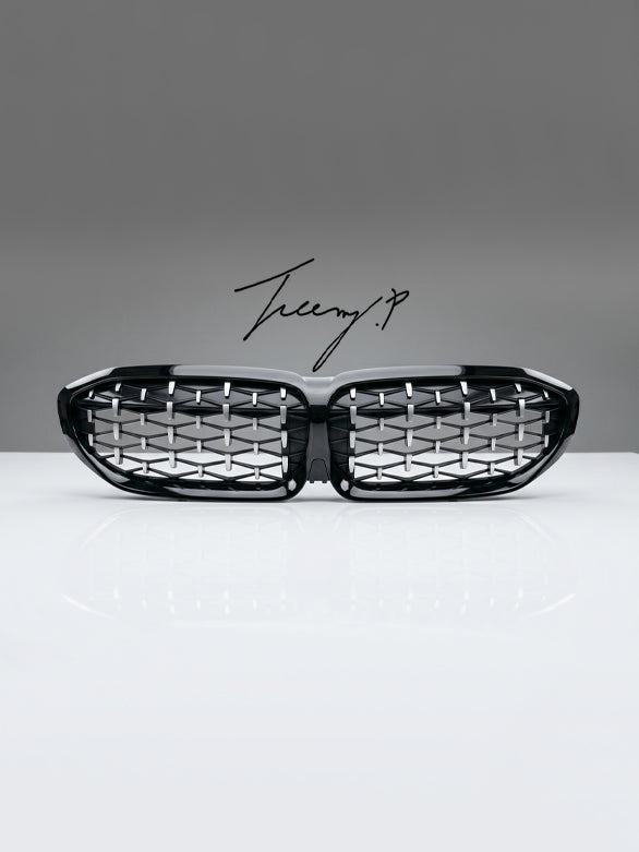 Diamond style black front kidney grille upgrade for BMW G20 and G21 models