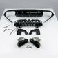 E63 style rear diffuser and tips for Mercedes E Class C238 A238 2017 to 2023
