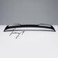 BMW 3 Series G21 Touring 2019-2025 rear gloss black roof spoiler extension