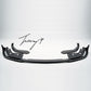 Carbon look front splitter spoiler lip for BMW 3 Series G20 G21 M Sport Kit 2018 onwards
