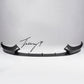 Carbon look front spoiler splitter lip for BMW 1 Series F20 F21 LCI M Sport 2015 to 2019

