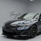 Gloss black front splitter spoiler lip for BMW 3 Series G20 G21 M Sport Kit 2022 onwards
