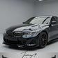 Gloss black front splitter spoiler lip for BMW 3 Series G20 G21 M Sport Kit 2022 onwards

