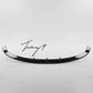 Gloss black front splitter spoiler lip for BMW 3 Series E92 E93 M Sport 2004 to 2012
