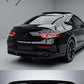 AMG-style gloss black rear boot spoiler for Mercedes C-Class W205 (2014–2019), OEM fit.