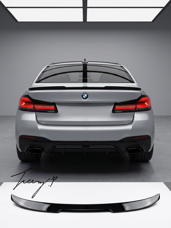 BMW G30 CS Style V Gloss Black Boot Spoiler
