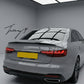 Audi RS4 B9 gloss black rear trunk spoiler sleek sporty design for 2017 to 2019 model
