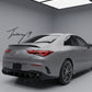 Mercedes CLA45S AMG quad tailpipe rear diffuser bumper