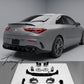 Mercedes CLA45S AMG quad tailpipe rear diffuser bumper