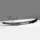 Audi RS4 B9 gloss black rear trunk spoiler sleek sporty design for 2017 to 2019 model

