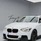 Carbon fibre front splitter for BMW 1 Series F20 F21
