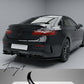 E63 S AMG style gloss black boot spoiler for Mercedes E Class C238 Coupe 2016 to 2020
