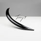 E63 S AMG style gloss black boot spoiler for Mercedes E Class C238 Coupe 2016 to 2020
