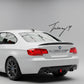 Carbon fibre rear diffuser for BMW 3 Series E92 E93 M Sport

