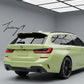 Gloss black rear roof spoiler for BMW 3 Series G21 wagon
