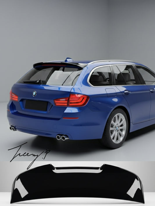 Gloss black rear roof spoiler for BMW 5 Series F11 Touring
