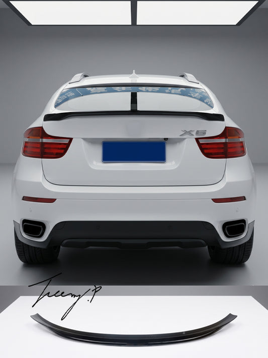M Performance rear trunk lid wing for BMW X6 F16 X6M F86 2014 to 2019
