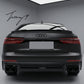 Audi A8 S8 gloss black rear boot spoiler
