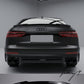 Audi A8 S8 gloss black rear boot spoiler
