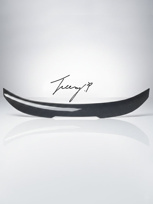 Carbon fibre rear high kick PSM ducktail spoiler for BMW 3 Series M3 F30 F80 2012–2019
