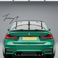 Carbon fibre rear high PSM ducktail boot spoiler for BMW 3 Series M3 G20 G80 2018 and newer
