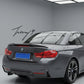 M4 Style Carbon Fibre Look Rear Boot Spoiler Lip Wing for BMW 4 Series Coupe F32 2013-2020
