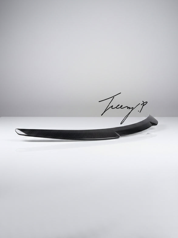 M4 Style Carbon Fibre Look Rear Boot Spoiler Lip Wing for BMW 4 Series Coupe F32 2013-2020
