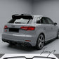 Audi RS3 8V Sportback gloss black rear boot spoiler
