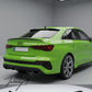 Audi A3 8Y saloon carbon fibre effect rear window roof spoiler