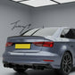 Gloss Black Rear Blade Style Diffuser for Audi RS3 8V Saloon 2017-2020
