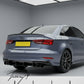 Gloss Black Rear Blade Style Diffuser for Audi RS3 8V Saloon 2017-2020
