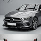 Mercedes-Benz A-Class W177 Hatchback V177 Sedan 2018-2022 Gloss Black Front Bumper Splitter Body Kit