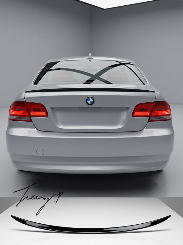 BMW E92 Coupe M3 Style Gloss Black Rear Spoiler
