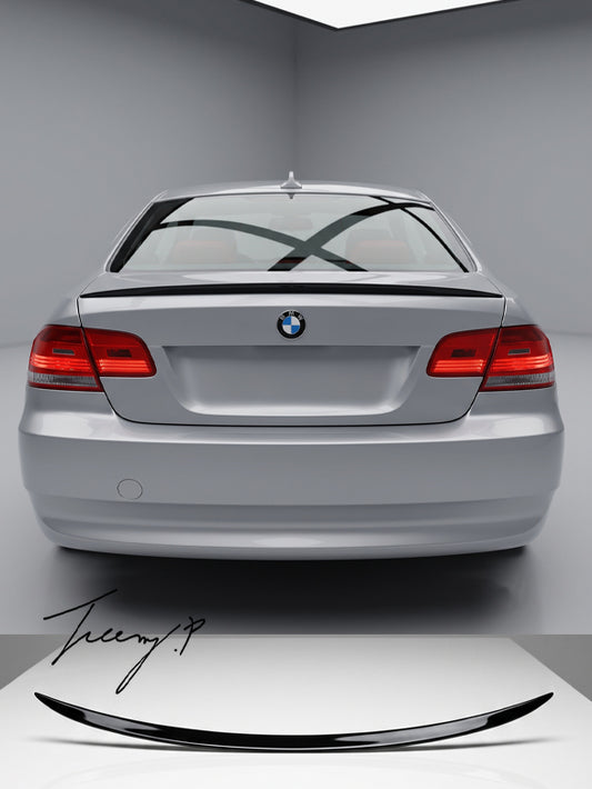 BMW E92 Coupe M3 Style Gloss Black Rear Spoiler
