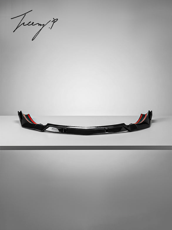 Mercedes-Benz A-Class W177 Hatchback V177 Sedan 2018-2022 Gloss Black Front Bumper Splitter Body Kit