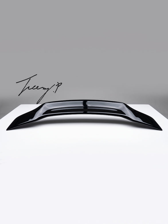 Audi A3 S3 RS3 8Y saloon gloss black high kick ducktail spoiler
