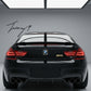 BMW 6 Series and M6 rear boot spoiler bodykit gloss black for 2012 - 2018 models
