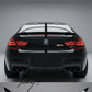 BMW 6 Series and M6 rear boot spoiler bodykit gloss black for 2012 - 2018 models
