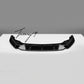 Gloss black front splitter lip for VW Golf R MK7 2013 to 2016 sporty aggressive styling
